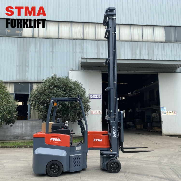 STMA Factory Supply 2000kg VNA Forklift Electric Articulated Forklift ...